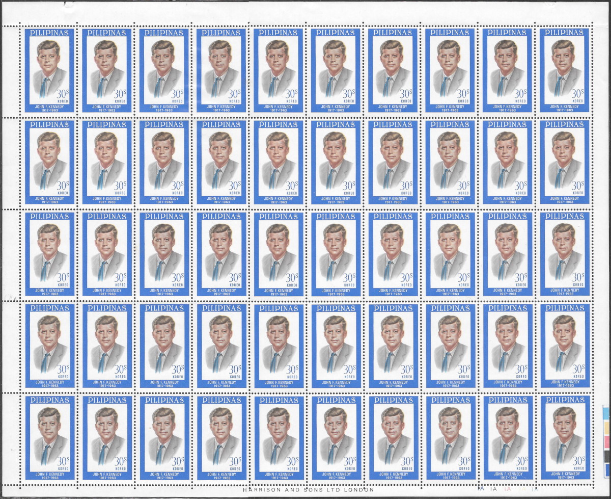 Philippines 1965 Full Sheet 